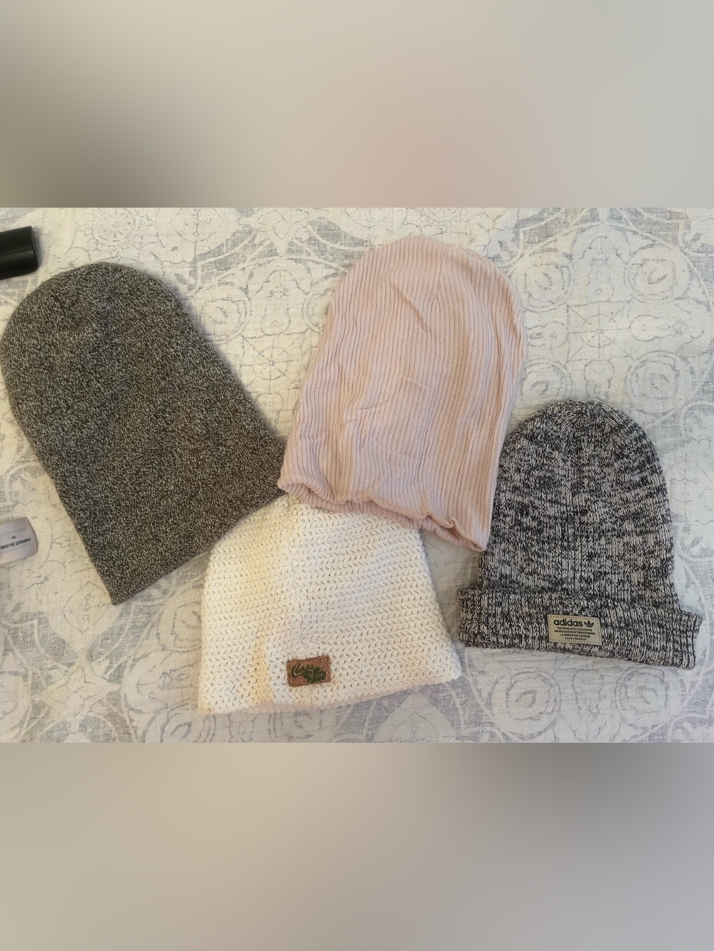 Assorted beanies
